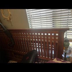 BED FRAME. CAL KING 