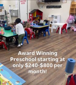 Most Affordable Award Winning Preschool is Cheaper than Daycare or Babysitters