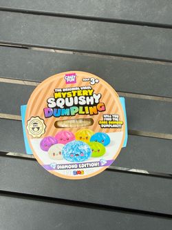 Crazy Fun Mystery Squishy Dumpling Diamond Edition Viral Sensory Toy Collectible