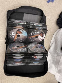 2 Filled DVD Cases Of Old Shows