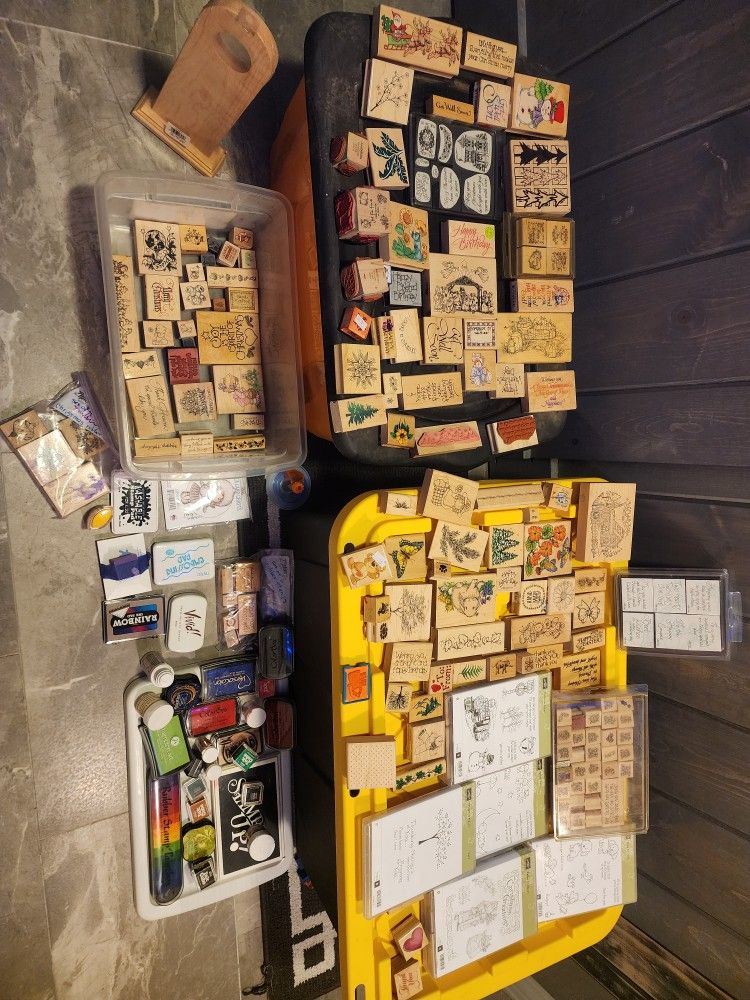 Stamped Up Stamps And Other Stams And Ink
