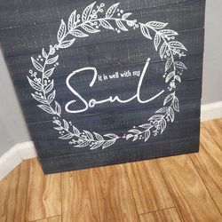 Wood Sign $6