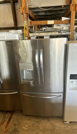 Stainless Steel Samsung 3-Door Fridge