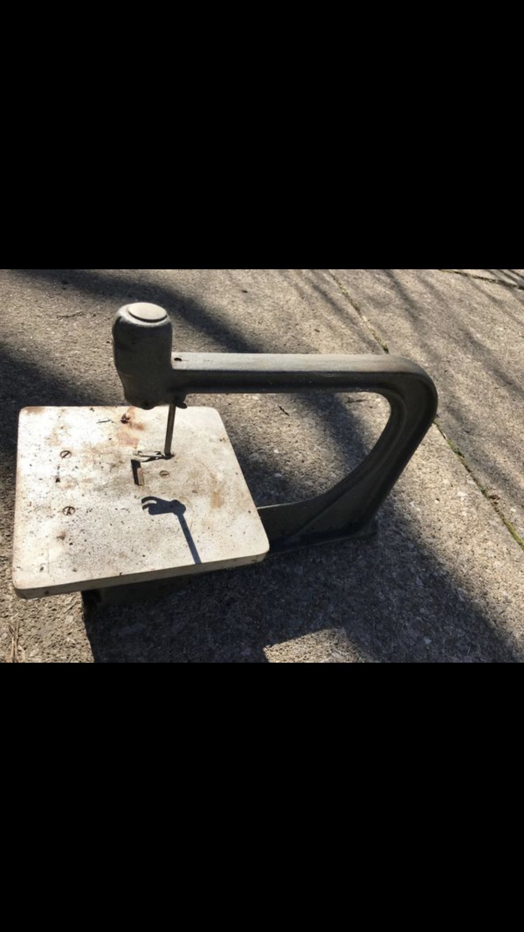 Darra James scroll saw collectible bench tool