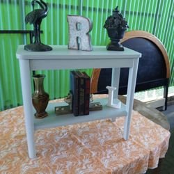 Little Blue Accent Table