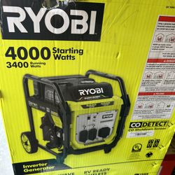 RYOBI 4000 Inverter Generator 