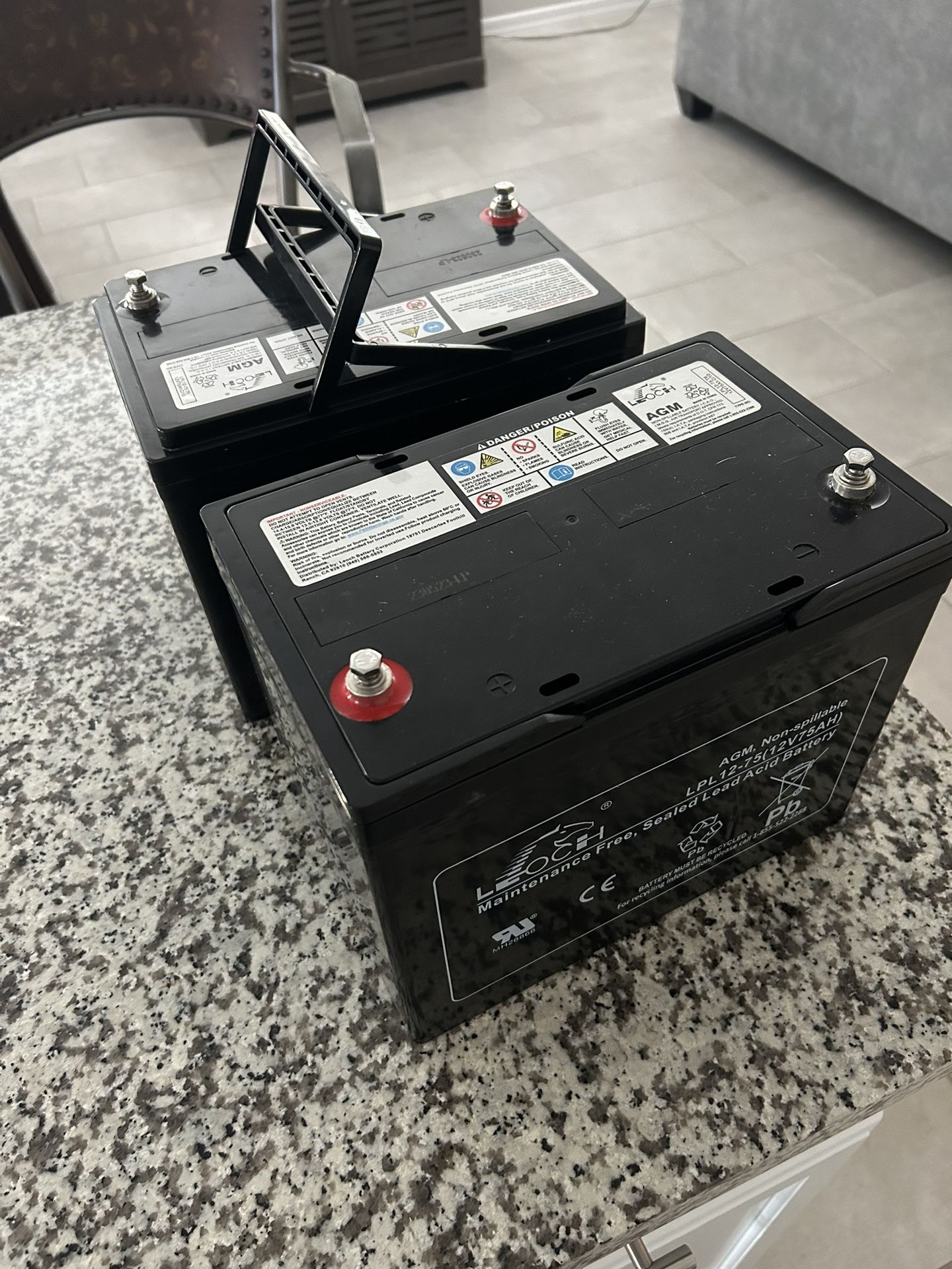 Powered Wheelchair Batteries Hoveround, Invacare, Jazzy, NEW for Sale in Sun City, AZ OfferUp