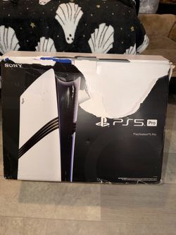 PlayStation 5 pro console 1TB with controller