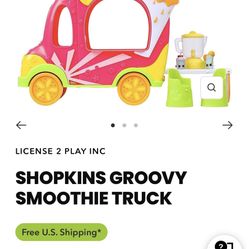 Shopkin Smoothie Groove Truck