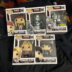 Full metal Alchemist Funko pops