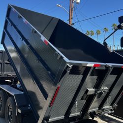 Scissor Lift Dump Trailer 