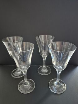 Crystal glass set