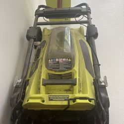 mower and edger work normal c/w battery 
