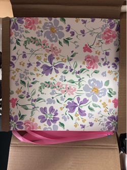 HummingBox Floral Gift Box Set – 16 Decorative Gift Boxes with Lids & Ribbon