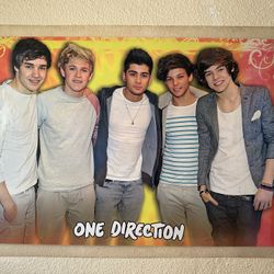 One Direction Posters (Plastic laminated)