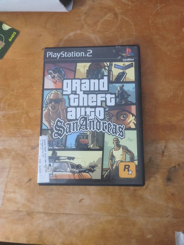 GTA San Andreas PS2