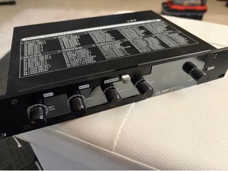 Karaoke mixer reverberator