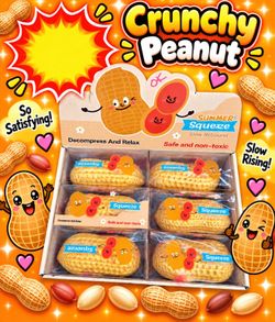 Peanut crunchy squishy