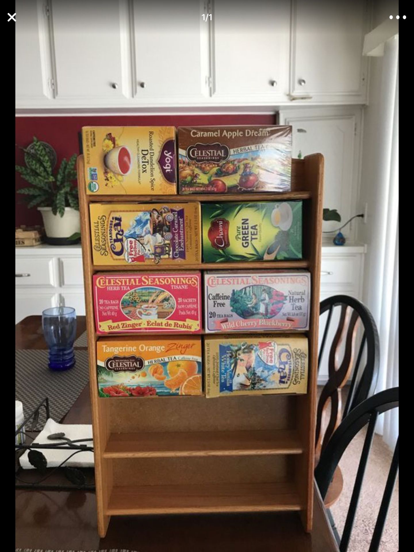 Tea box holder