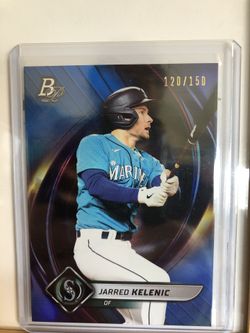 Jarred Kelenic Bowman Platinum Blue /150