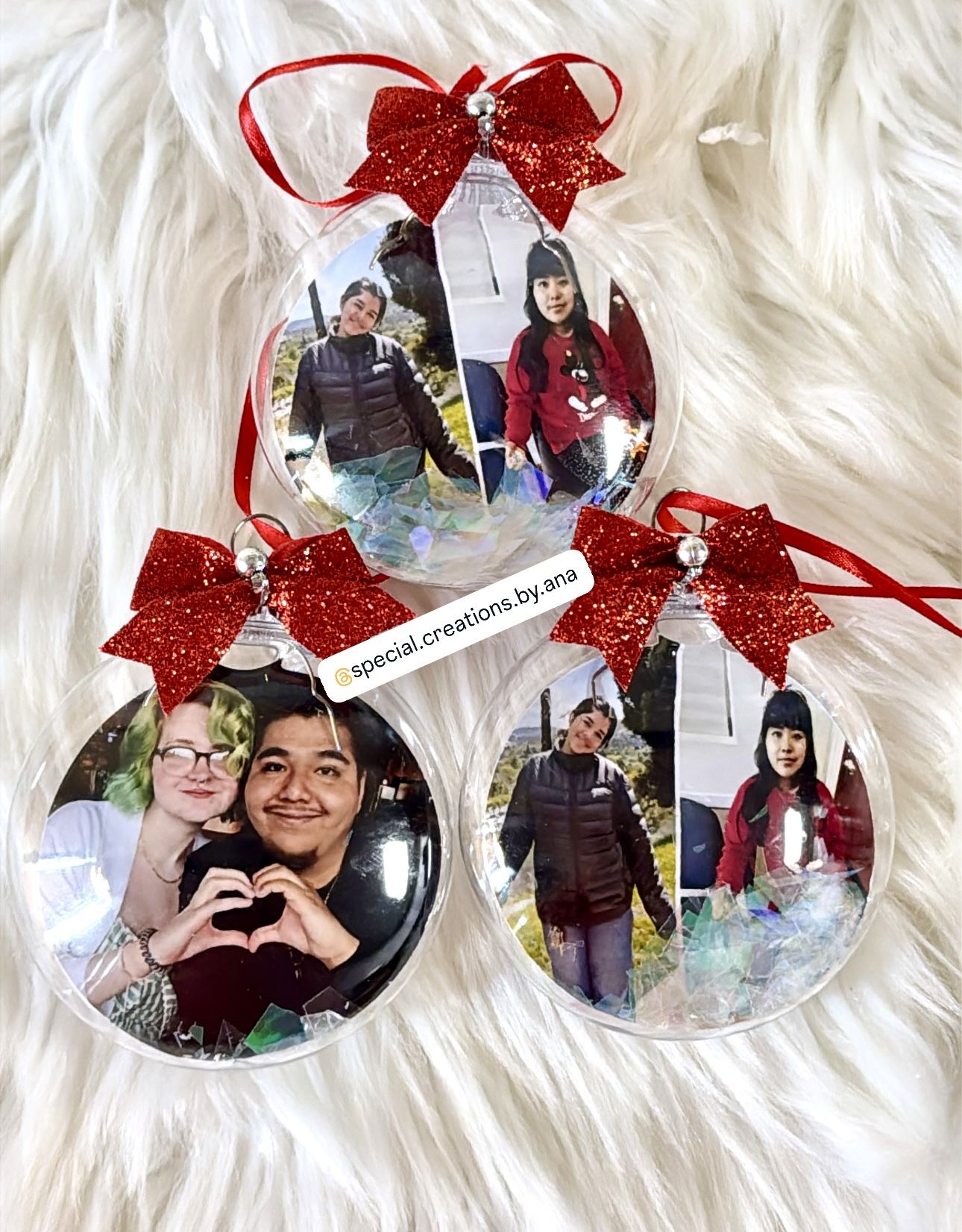 Personalized Photo Christmas Ornaments ππ