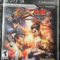 Street Fighter Vs Tekken PS3 Game 