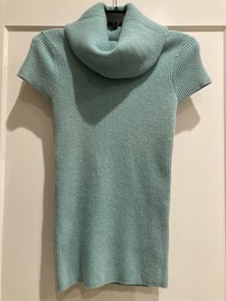 Catherine Melendrino Lambswool/cashmere Turtle Neck Sweater Sz Small