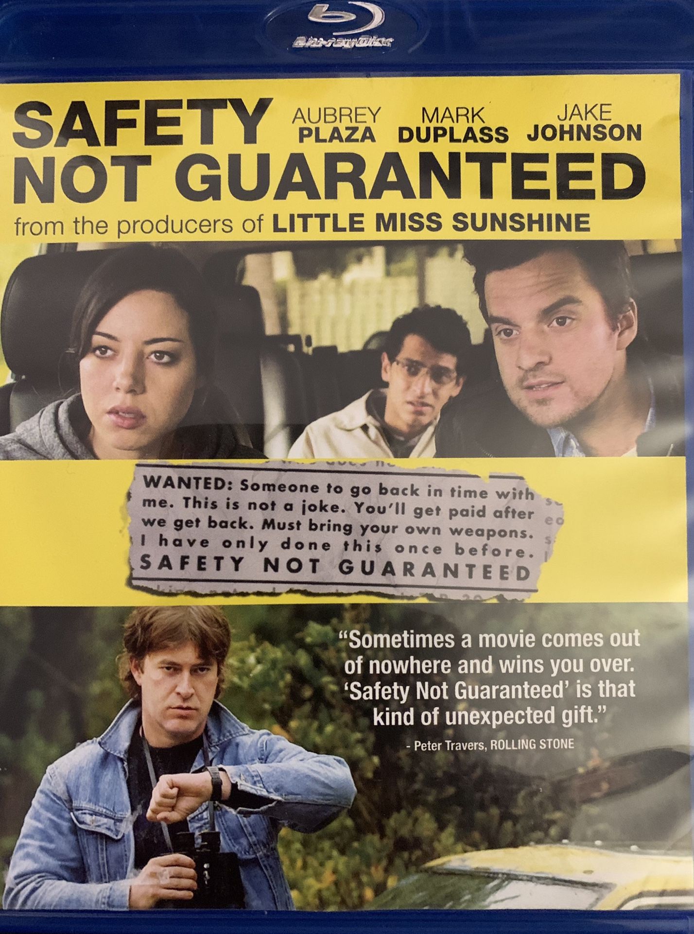 SAFETY NOT GUARANTEED (Blu-Ray-2012)