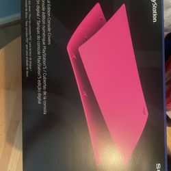 ps5 digital edition pink cover case