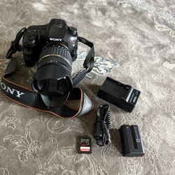 Sony Digital SLR Camera Alpha a57 / W . TAMRON Lens ASPHERICAL LD XR DI II AF 18-200MM 1:3.5-6.3 (IF) MACRO