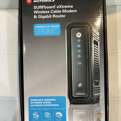 : Motorola SURFboard eXtreme Wireless Cable Modem & Gigabit Router - DOCSIS 3.0