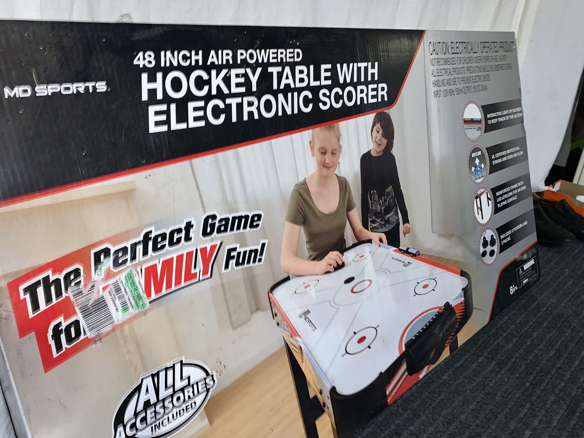 48-Inch AirHockey Table (With Electric Scorer)