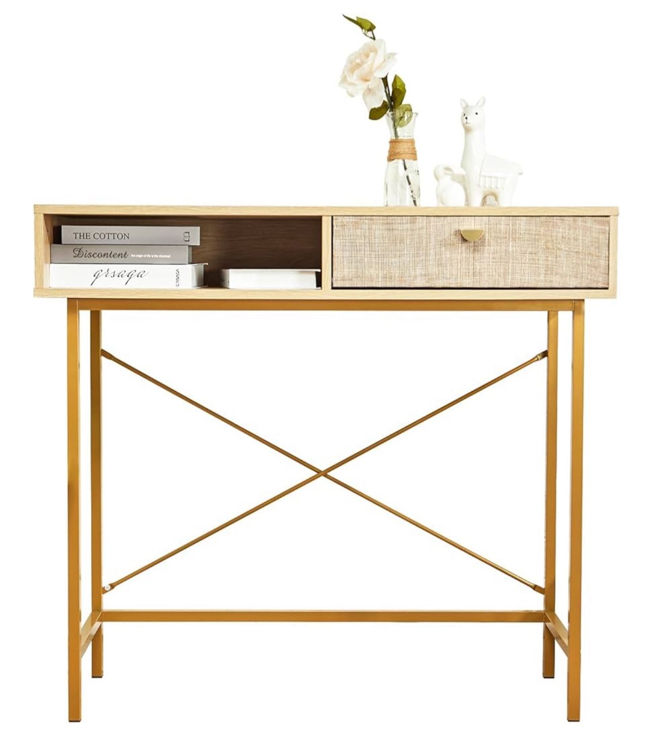 Console table with drawer