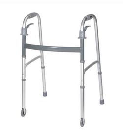 Drive 10228G Deluxe Trigger Release Folding Walker with 3" Wheels