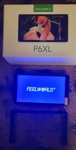 FEELWORLD P6XL 6" 1200nit Touch Built-in Battery Field DSLR Camera Monitor