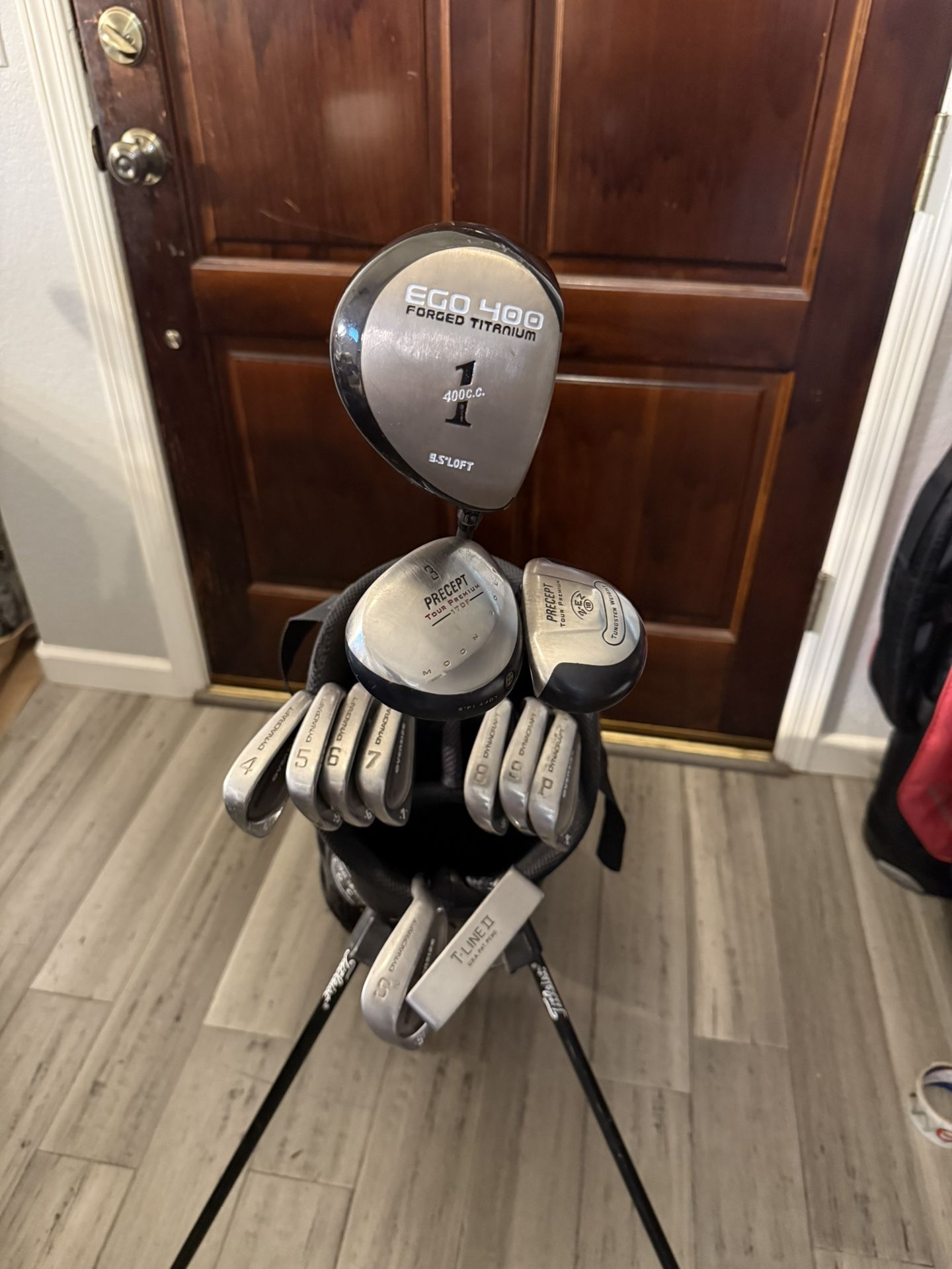 COMPLETE GOLF CLUB SET IRONS WOOD DRIVER HYBRID WEDGES PUTTER BAG