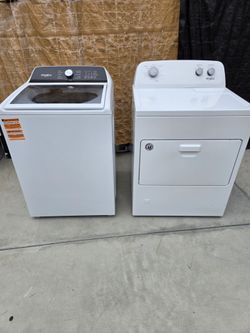 WHIRLPOOL DRYER AND WASHER DELIVER INSTALLATION 3MONTHS WARRANTY