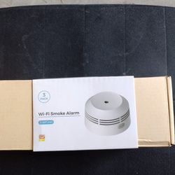 AGEISLINK Wi-Fi Smoke Detector, Wireless Smart Fire Smoke Alarm