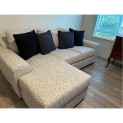 Beautiful Sofa W/Reversible Chase