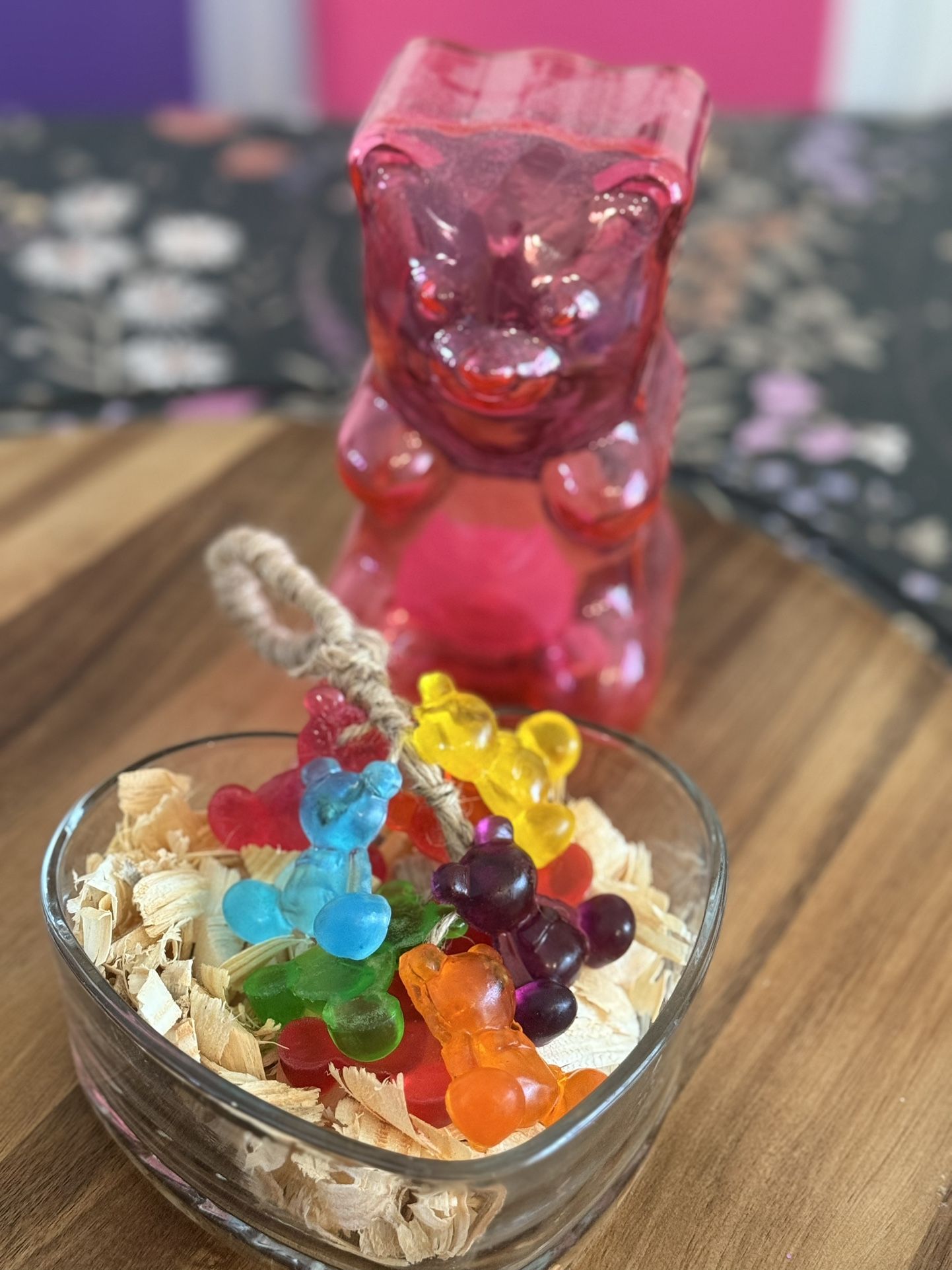 Gummy Bears Hanging Hand Soaps 