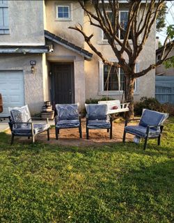 Deep seating cushions aluminum patio furniture aluminum patio chairs brand new patio outdoor furniture 🆕☑️✅