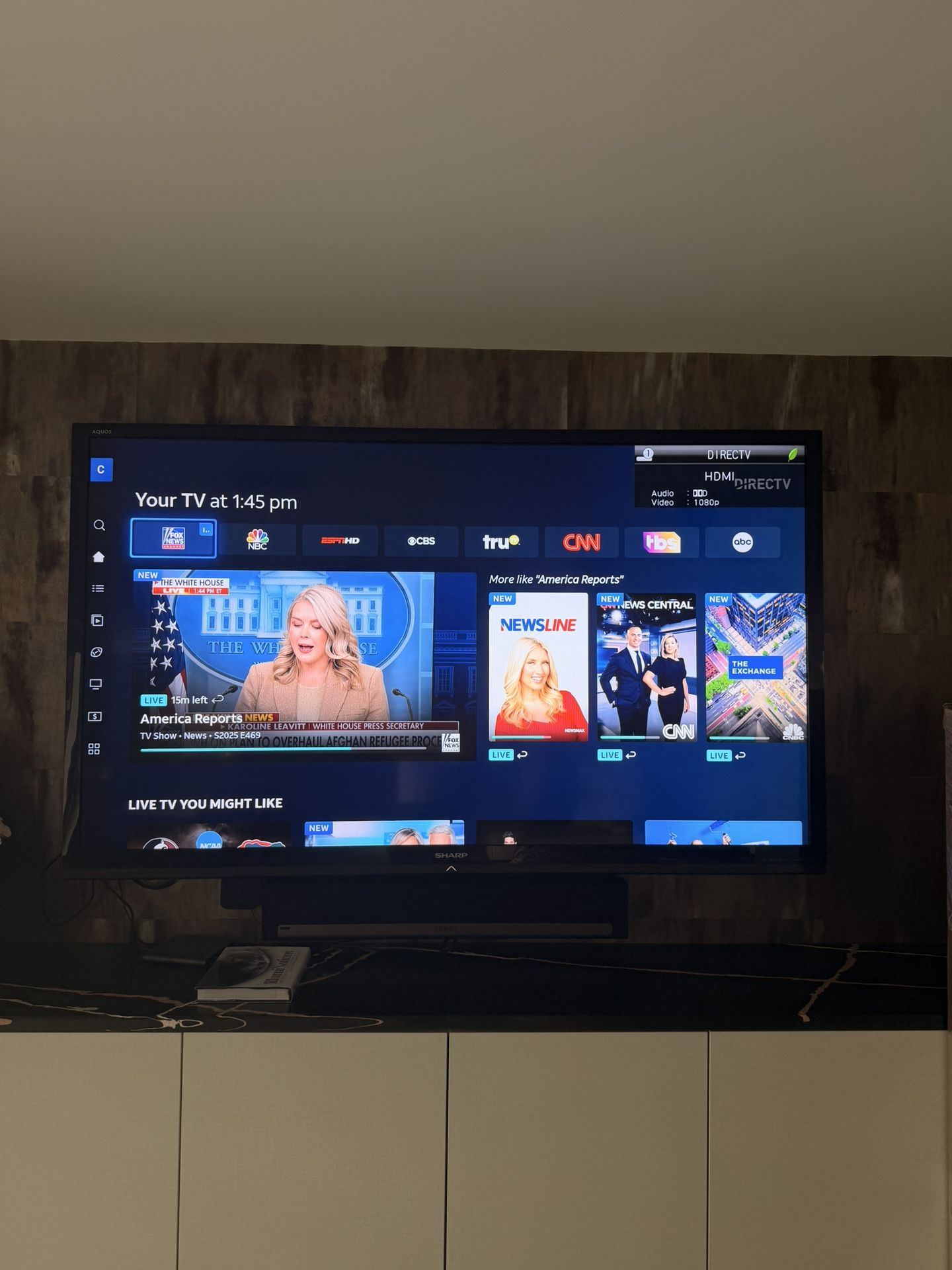 85” Sharp Aqous Tv