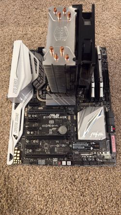 ASUS Z170 Deluxe + i7-6700K + 16GB DDR4 3200 + WD Black 2TB NVMe + Cooler Master Cooler Bundle