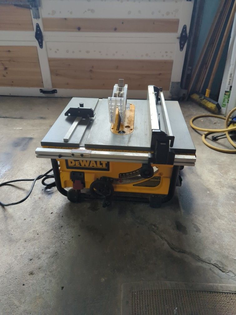 DeWalt Table Saw $230