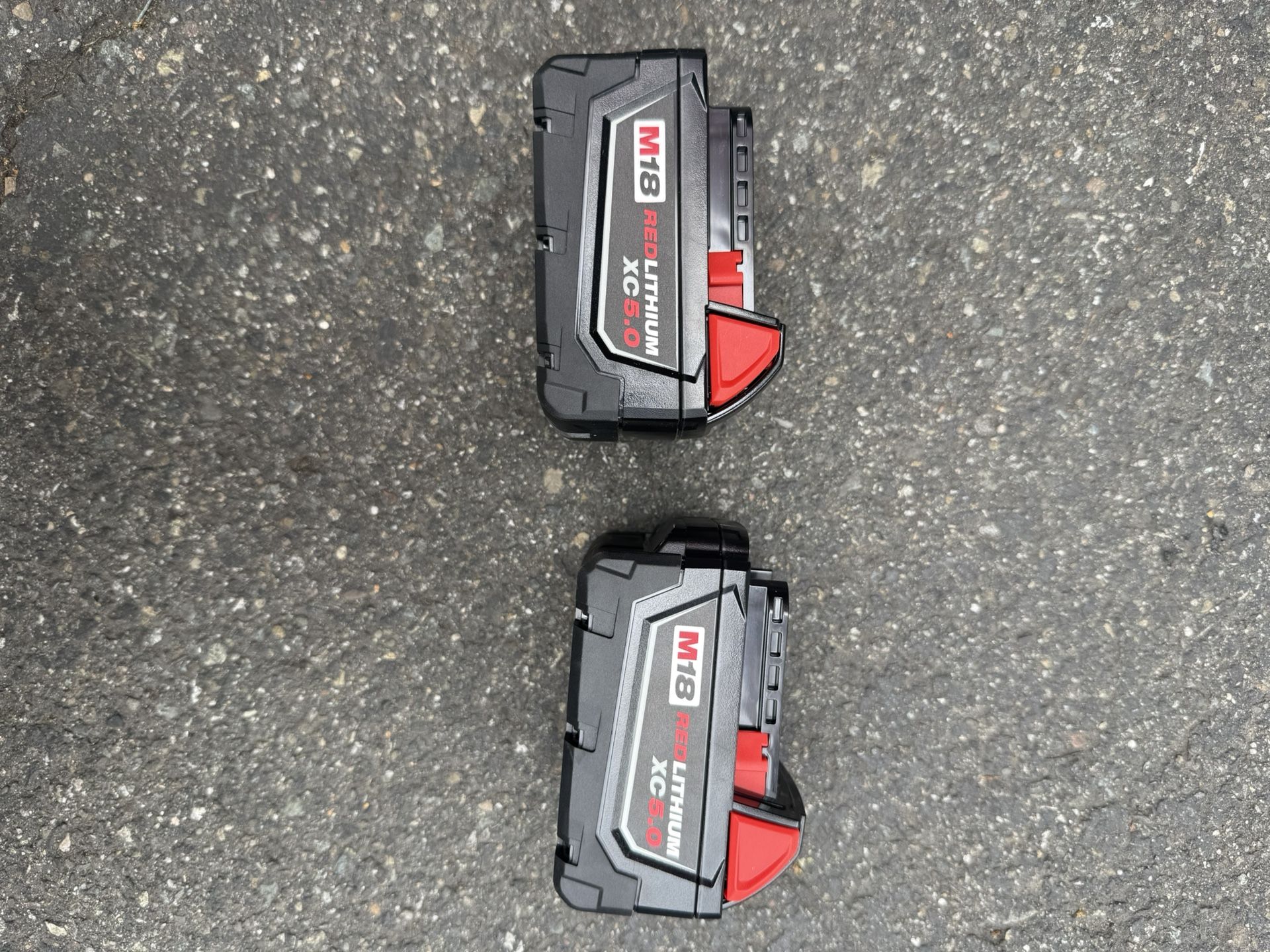 New Milwaukee M18 2 5.0amph Battery