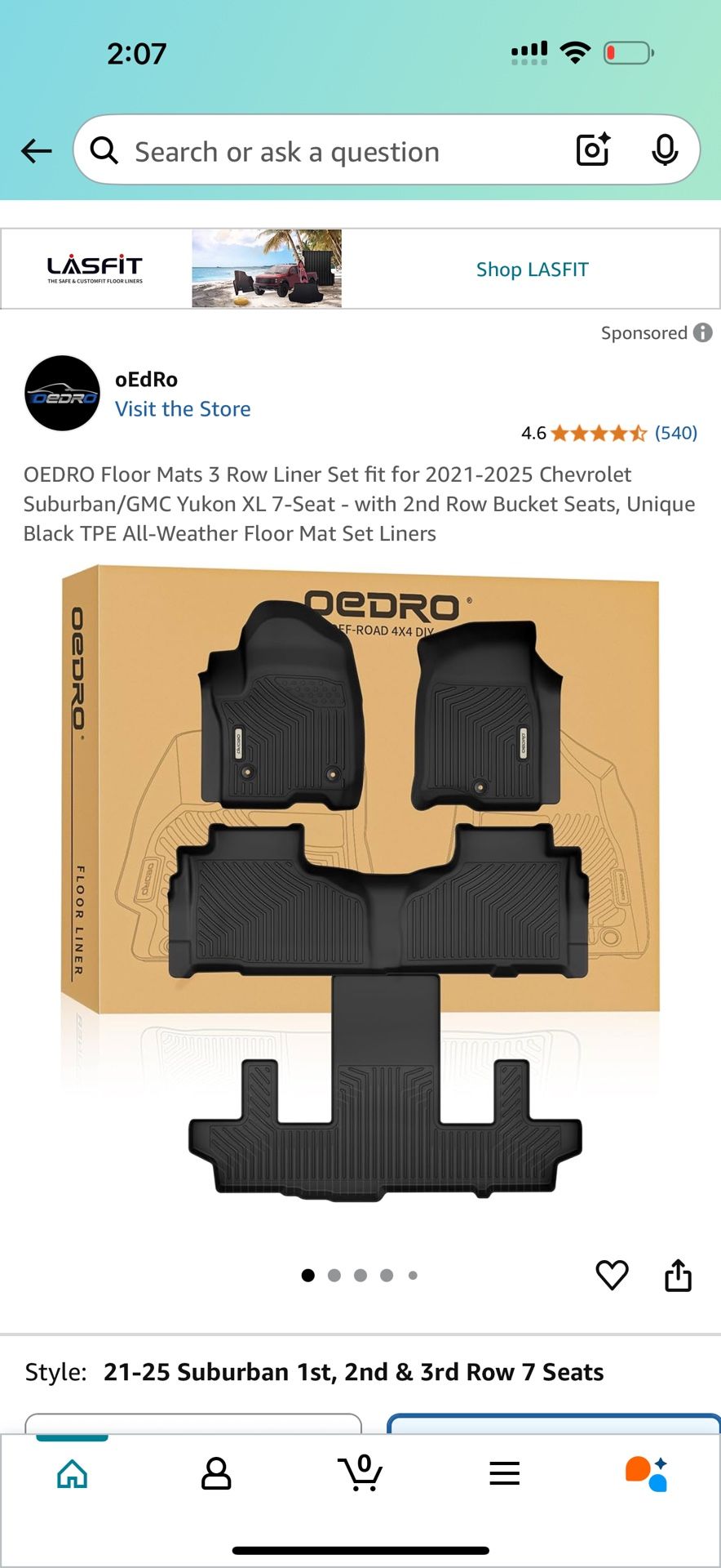 Chevrolet Suburban Floor Mats