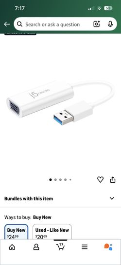 j5create USB to VGA Adapter