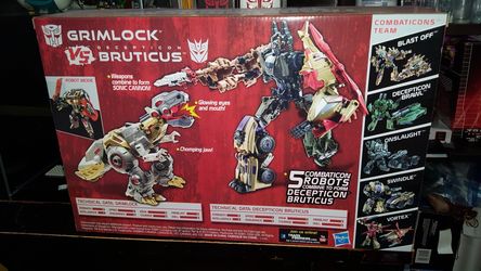 Transformers Grimlock vs Bruticus
