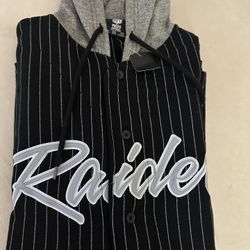 New Raiders Hoodie/jersey Type Shirt