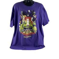 Magic Kingdom Hocus Pocus Villain Spelltacular 2015 Tee Shirt Disney Sz L